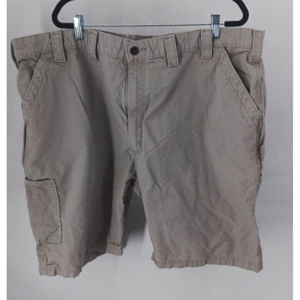 Carhartt Canvas Shorts Men's Size 46 Loose Fit Beige
